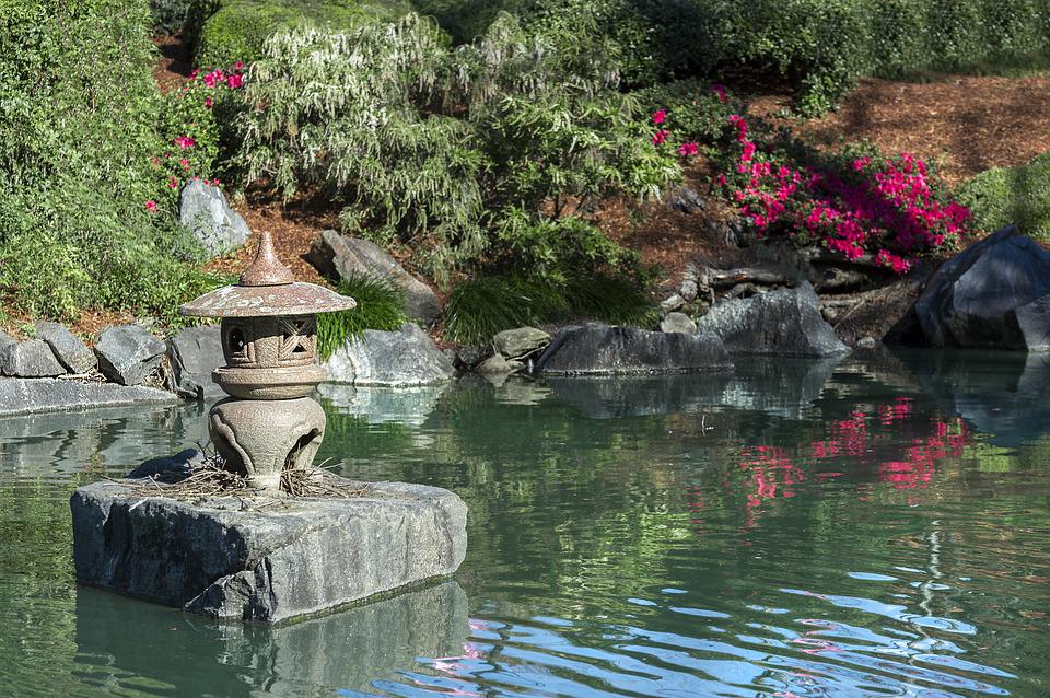 realizzazione di un giardino zen giapponese