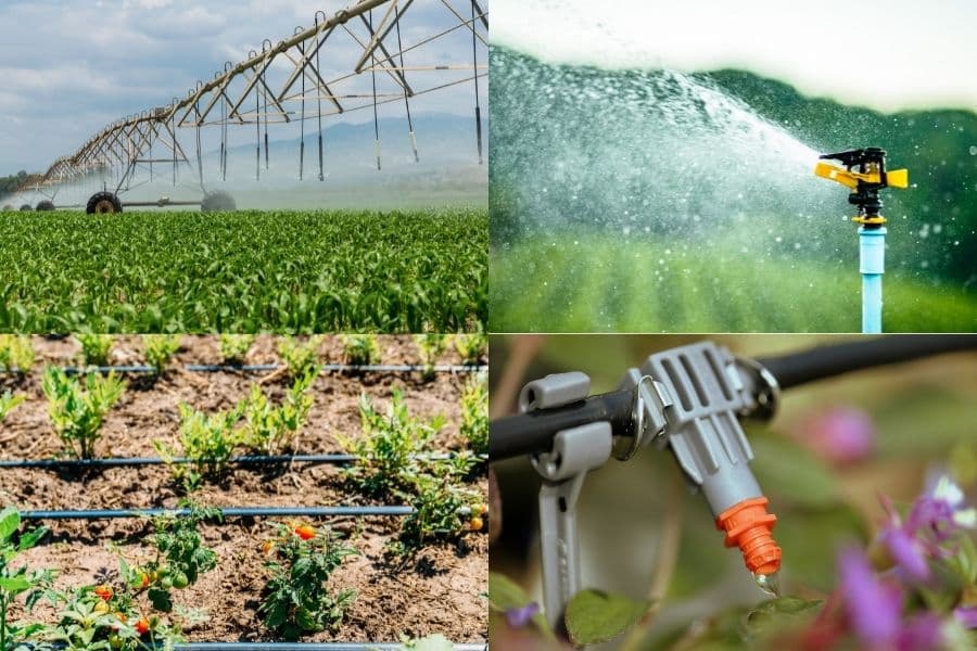 sistemi e tipologie di irrigazione