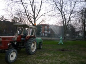 Macro di acari in bolle di sapone, tecnica usata nei trattamenti antiparassitari