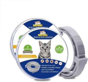 Immagine di prodotti di controllo delle zecche in casa usati per proteggere animali domestici