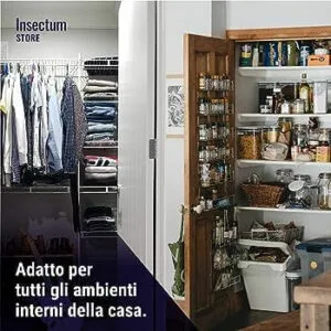 Farfalle del legno come le tarme dei vestiti possono danneggiare altri oggetti in casa?
