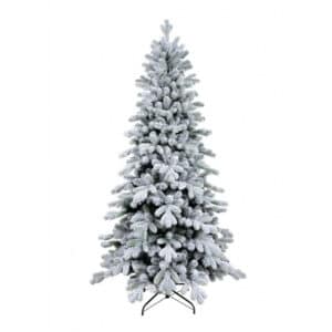 Questa foto mostra un albero monumentale di abete pino, decorato per il Festival di Natale con luminose decorazioni natalizie Una magnifica pianta che rappresenta la bellezza della stagione invernale