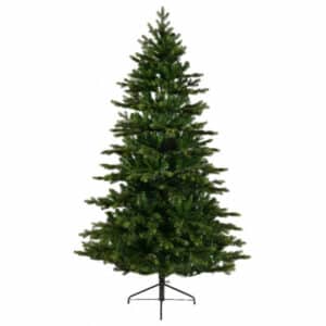 Un albero di Natale con il suo abete Nordmann ricco di luci, decorazioni e una conifera unimmagine perfetta per festeggiare con allegria il Festival delle Luci!