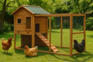 immagine di un pollaio da giardino