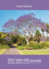 Un albero esotico in un parco allaperto, circondato da una rigogliosa vegetazione, con fiori colorati e una fiorente fioritura di ciliegio la natura in tutta la sua bellezza